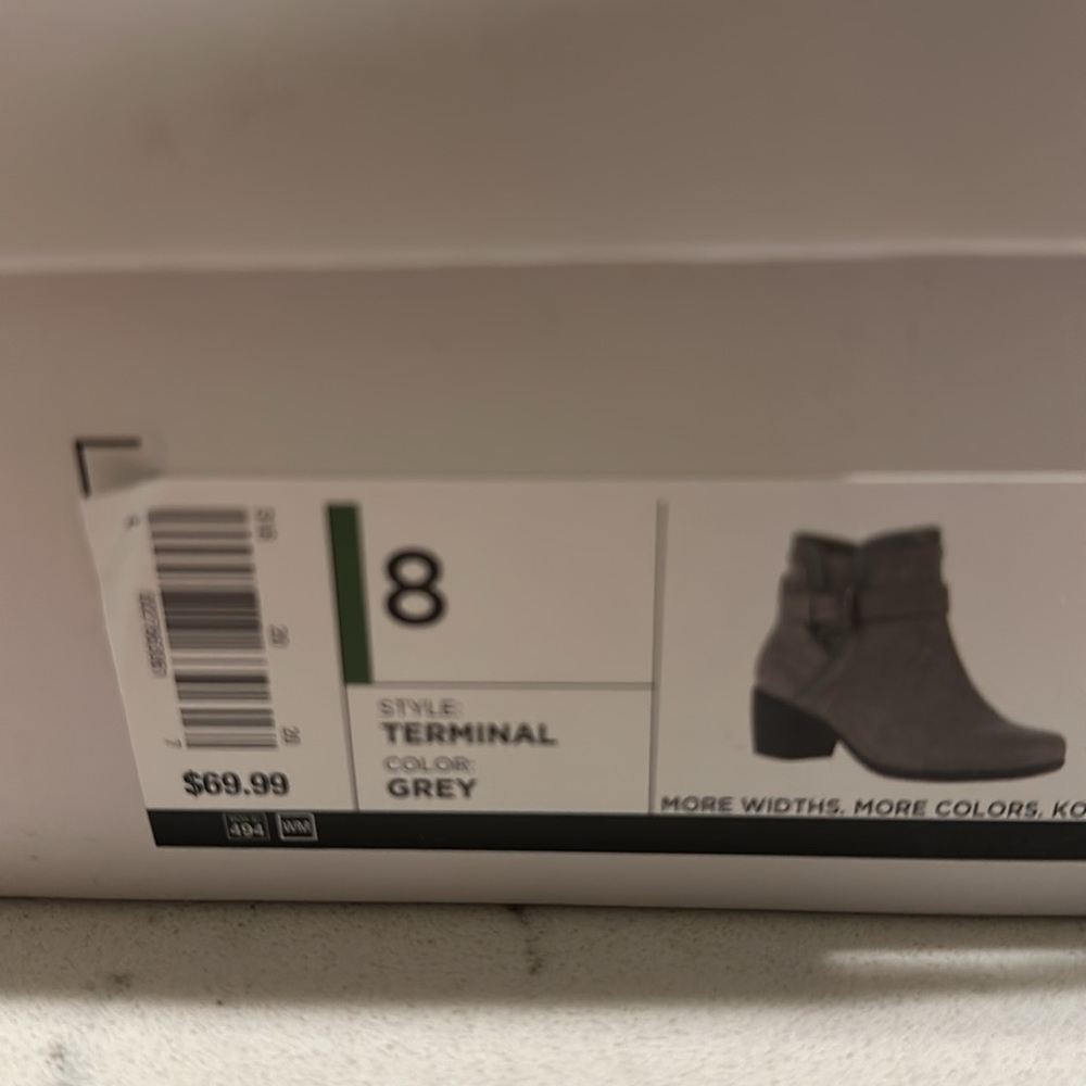 Croft & Barrow Gray Boots - Picture 5 of 6